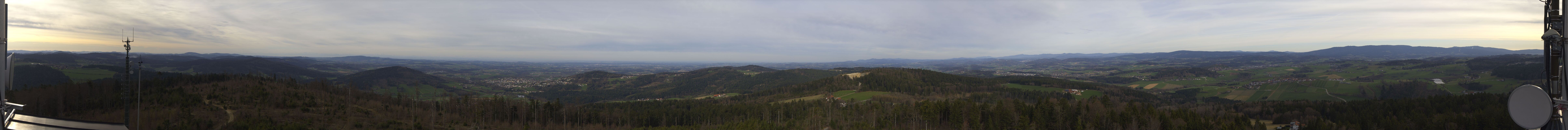 Archiv Foto Webcam Aussichtsturm Oberfrauenwald Waldkirchen