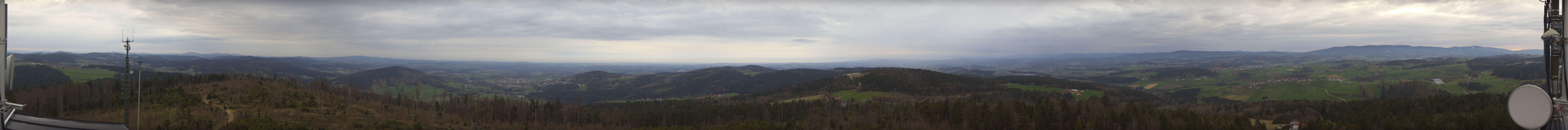 Archiv Foto Webcam Aussichtsturm Oberfrauenwald Waldkirchen