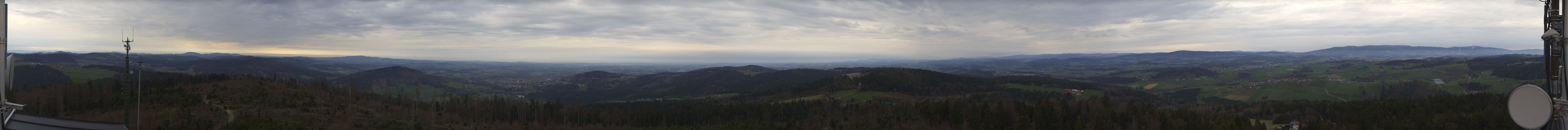 Archiv Foto Webcam Aussichtsturm Oberfrauenwald Waldkirchen