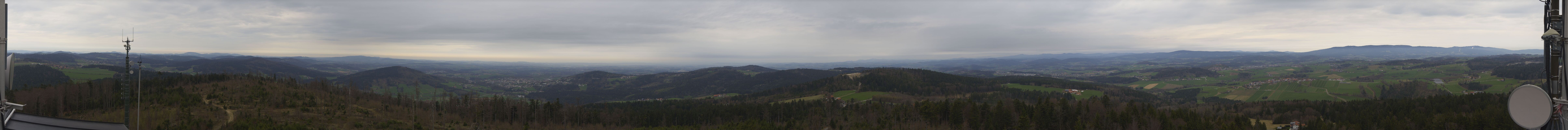 Archiv Foto Webcam Aussichtsturm Oberfrauenwald Waldkirchen