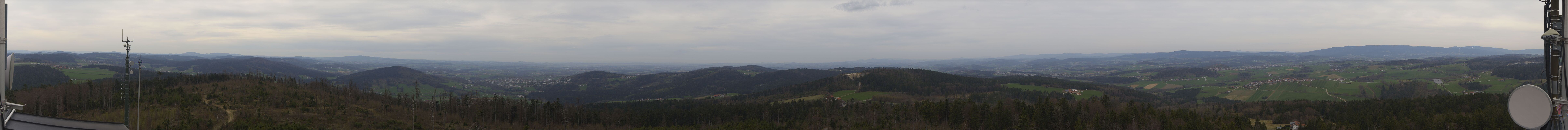 Archiv Foto Webcam Aussichtsturm Oberfrauenwald Waldkirchen