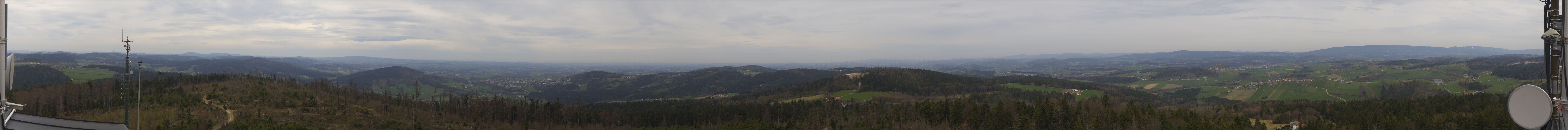 Archiv Foto Webcam Aussichtsturm Oberfrauenwald Waldkirchen