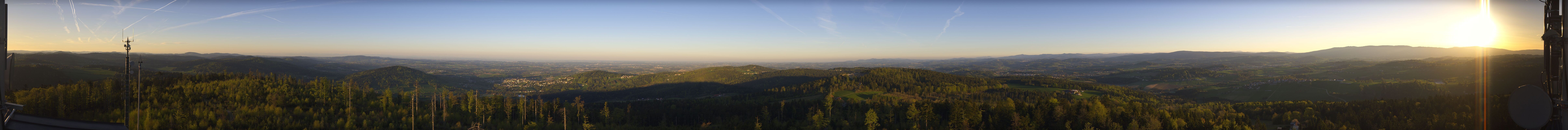 Archiv Foto Webcam Aussichtsturm Oberfrauenwald Waldkirchen