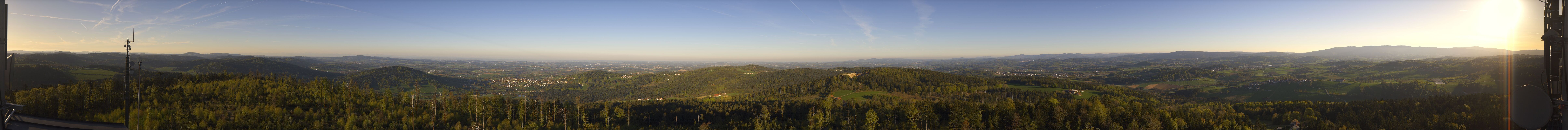 Archiv Foto Webcam Aussichtsturm Oberfrauenwald Waldkirchen