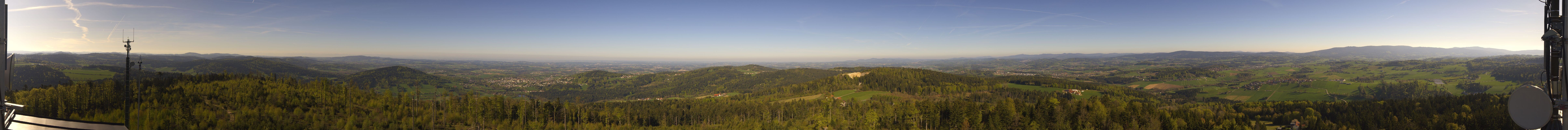 Archiv Foto Webcam Aussichtsturm Oberfrauenwald Waldkirchen