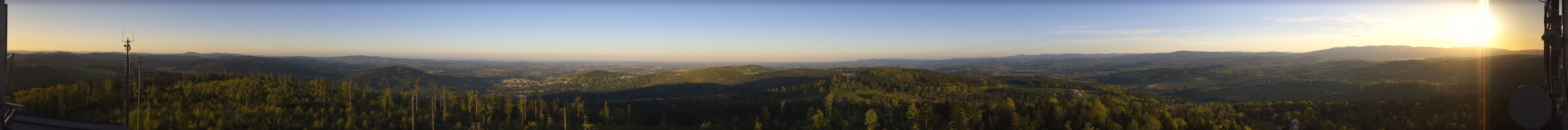 Archiv Foto Webcam Aussichtsturm Oberfrauenwald Waldkirchen