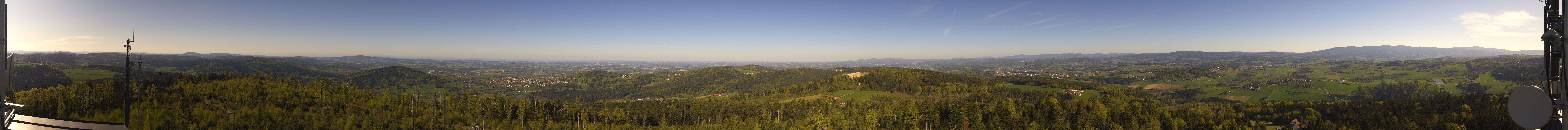 Archiv Foto Webcam Aussichtsturm Oberfrauenwald Waldkirchen