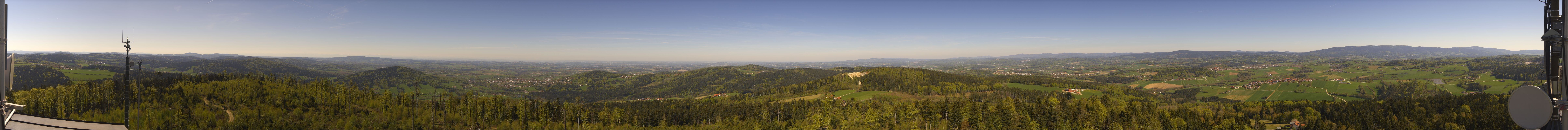 Archiv Foto Webcam Aussichtsturm Oberfrauenwald Waldkirchen