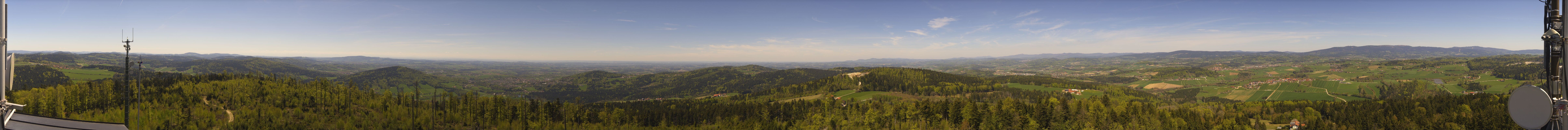 Archiv Foto Webcam Aussichtsturm Oberfrauenwald Waldkirchen