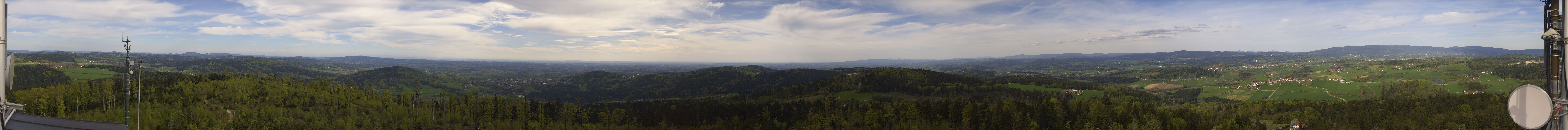 Archiv Foto Webcam Aussichtsturm Oberfrauenwald Waldkirchen