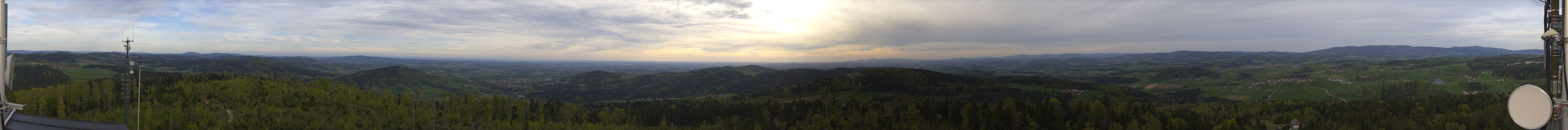 Archiv Foto Webcam Aussichtsturm Oberfrauenwald Waldkirchen