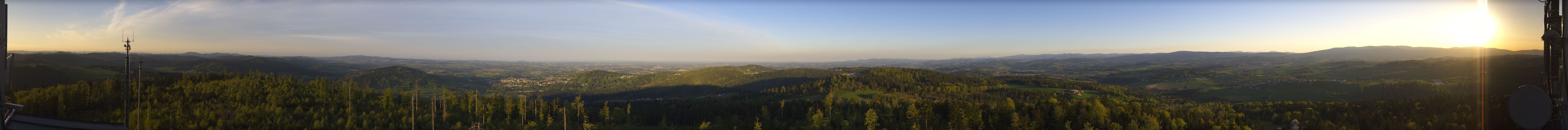 Archiv Foto Webcam Aussichtsturm Oberfrauenwald Waldkirchen