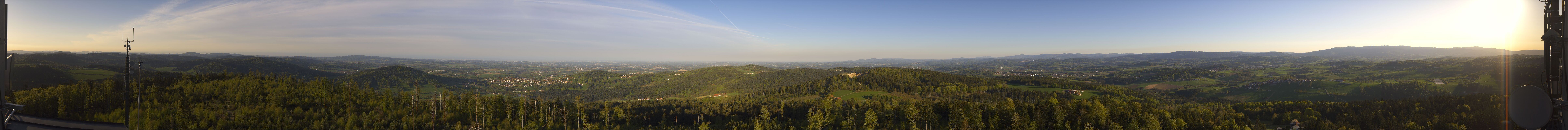 Archiv Foto Webcam Aussichtsturm Oberfrauenwald Waldkirchen