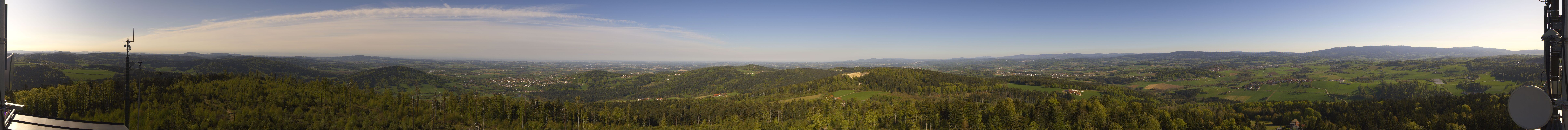 Archiv Foto Webcam Aussichtsturm Oberfrauenwald Waldkirchen
