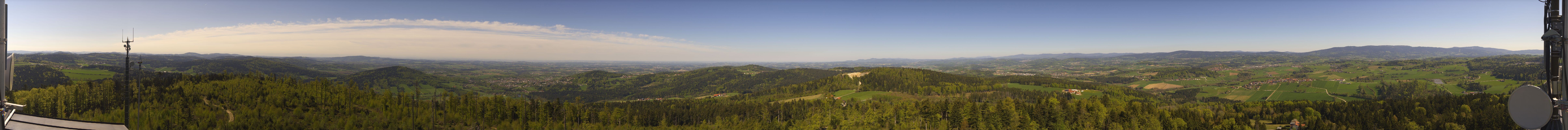 Archiv Foto Webcam Aussichtsturm Oberfrauenwald Waldkirchen