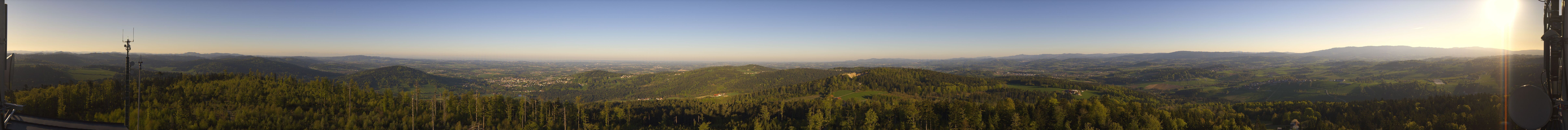 Archiv Foto Webcam Aussichtsturm Oberfrauenwald Waldkirchen