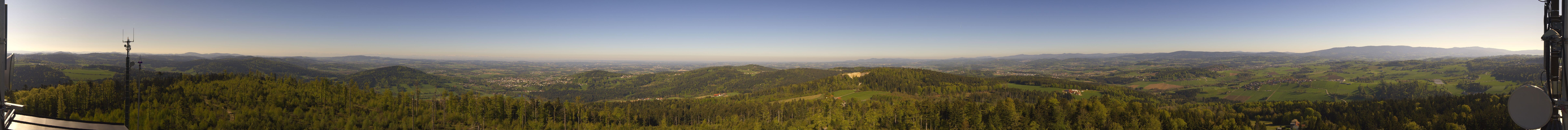 Archiv Foto Webcam Aussichtsturm Oberfrauenwald Waldkirchen