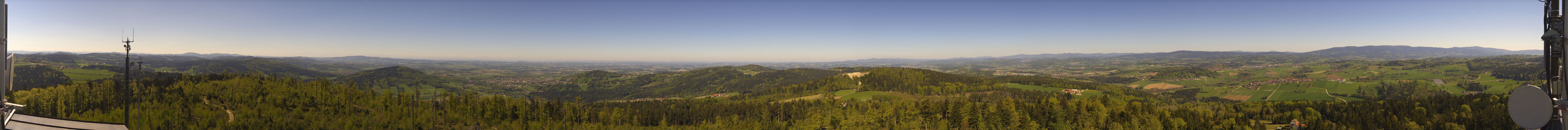 Archiv Foto Webcam Aussichtsturm Oberfrauenwald Waldkirchen