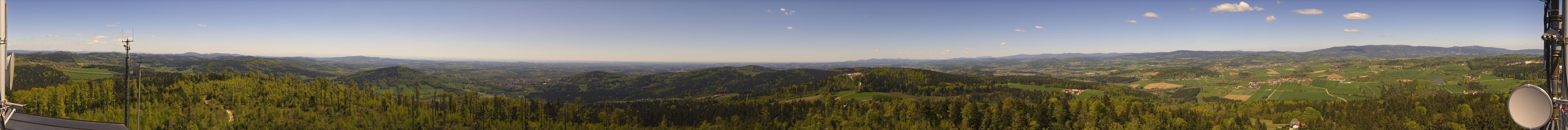 Archiv Foto Webcam Aussichtsturm Oberfrauenwald Waldkirchen