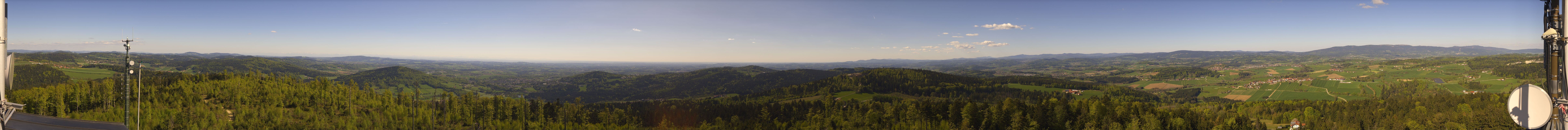 Archiv Foto Webcam Aussichtsturm Oberfrauenwald Waldkirchen