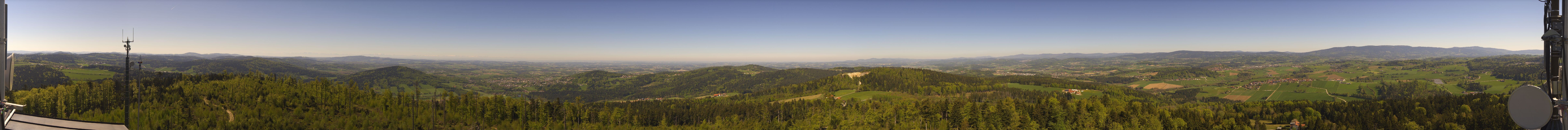 Archiv Foto Webcam Aussichtsturm Oberfrauenwald Waldkirchen