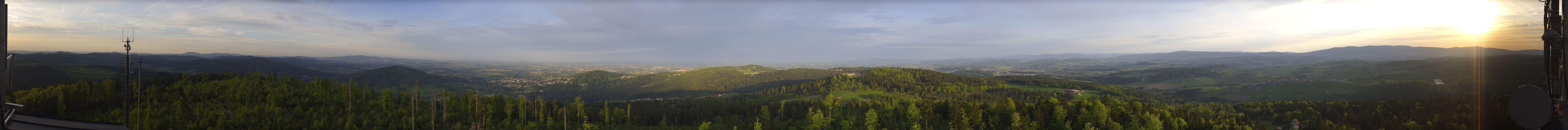 Archiv Foto Webcam Aussichtsturm Oberfrauenwald Waldkirchen