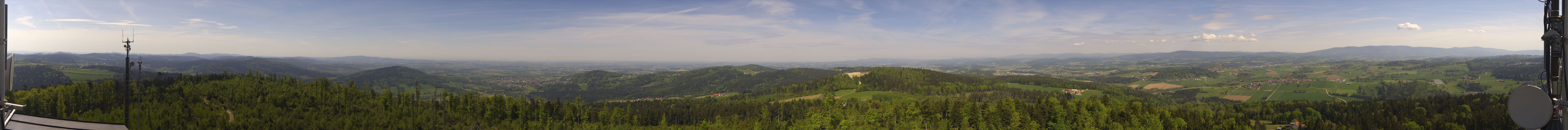 Archiv Foto Webcam Aussichtsturm Oberfrauenwald Waldkirchen