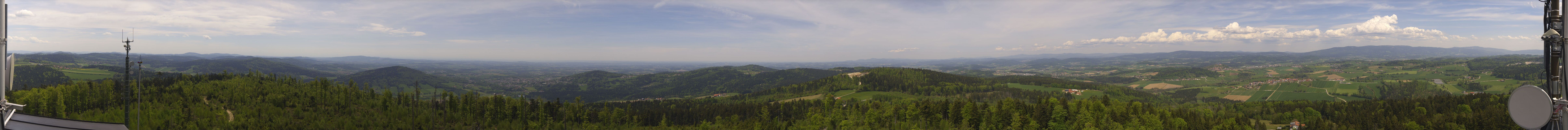 Archiv Foto Webcam Aussichtsturm Oberfrauenwald Waldkirchen