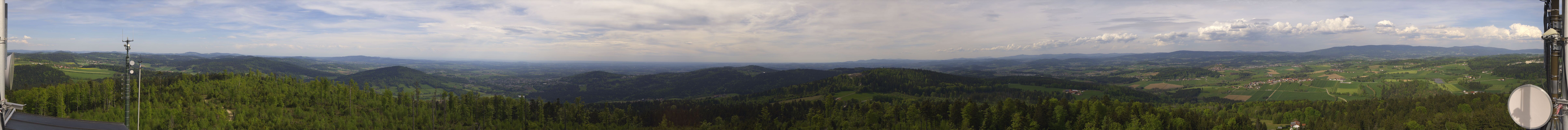 Archiv Foto Webcam Aussichtsturm Oberfrauenwald Waldkirchen