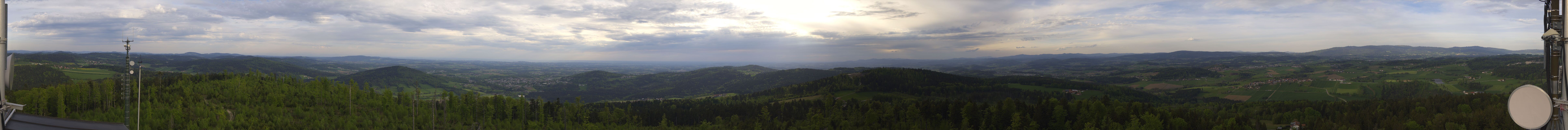 Archiv Foto Webcam Aussichtsturm Oberfrauenwald Waldkirchen