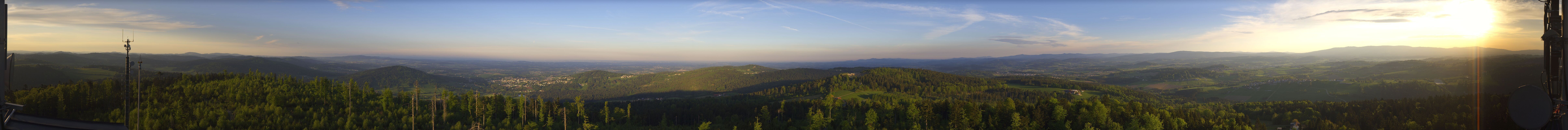 Archiv Foto Webcam Aussichtsturm Oberfrauenwald Waldkirchen