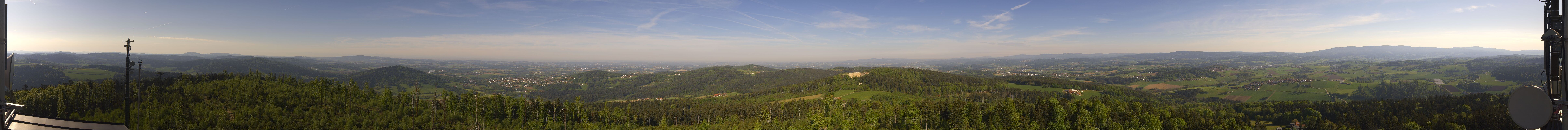Archiv Foto Webcam Aussichtsturm Oberfrauenwald Waldkirchen