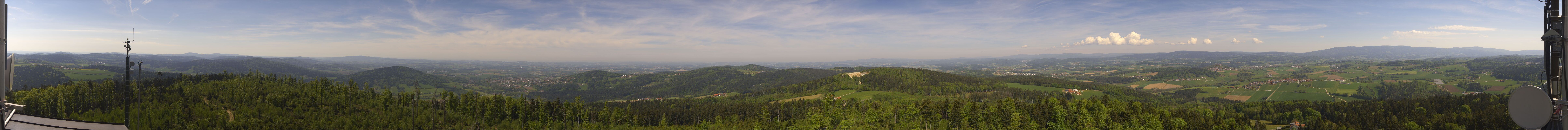 Archiv Foto Webcam Aussichtsturm Oberfrauenwald Waldkirchen