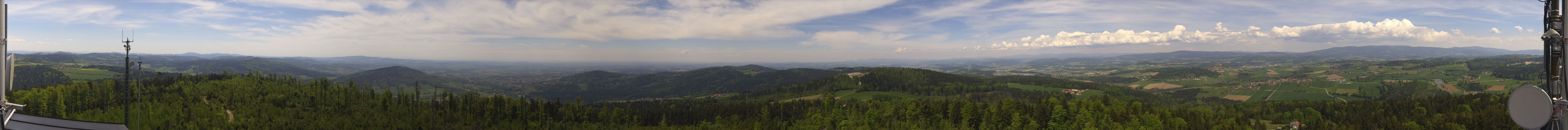Archiv Foto Webcam Aussichtsturm Oberfrauenwald Waldkirchen