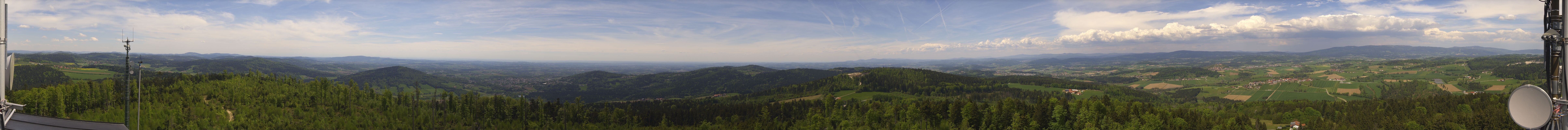 Archiv Foto Webcam Aussichtsturm Oberfrauenwald Waldkirchen