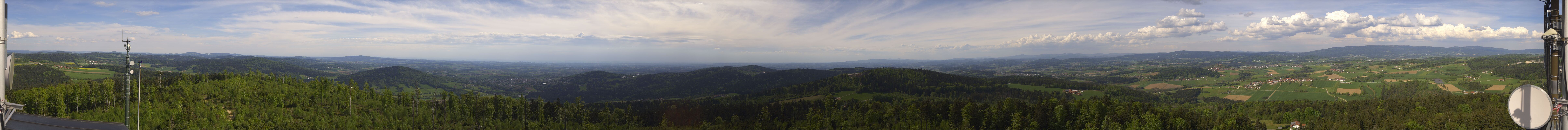 Archiv Foto Webcam Aussichtsturm Oberfrauenwald Waldkirchen