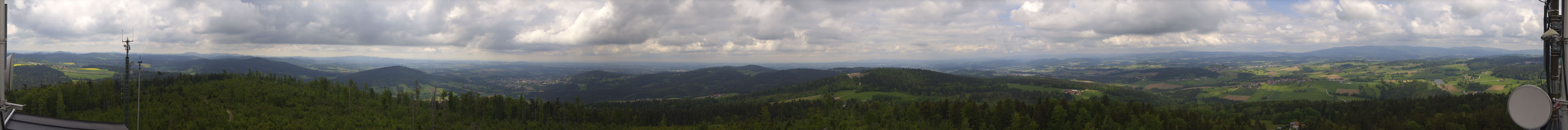 Archiv Foto Webcam Aussichtsturm Oberfrauenwald Waldkirchen