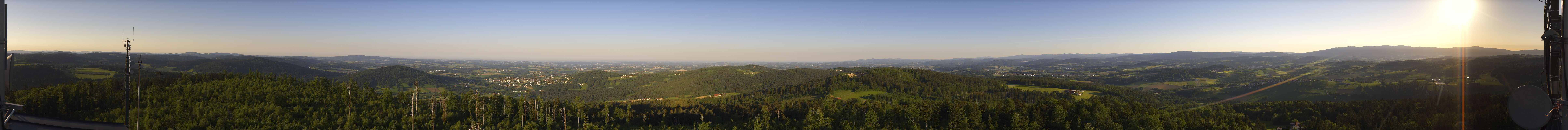 Archiv Foto Webcam Aussichtsturm Oberfrauenwald Waldkirchen