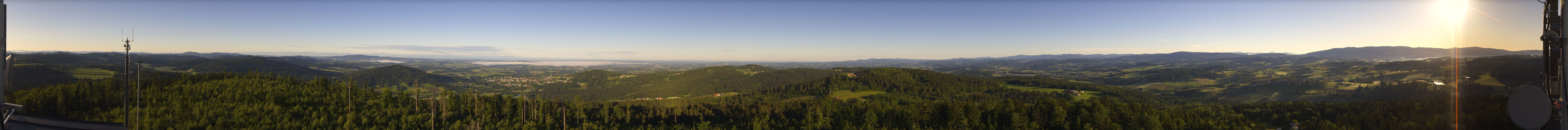 Archiv Foto Webcam Aussichtsturm Oberfrauenwald Waldkirchen