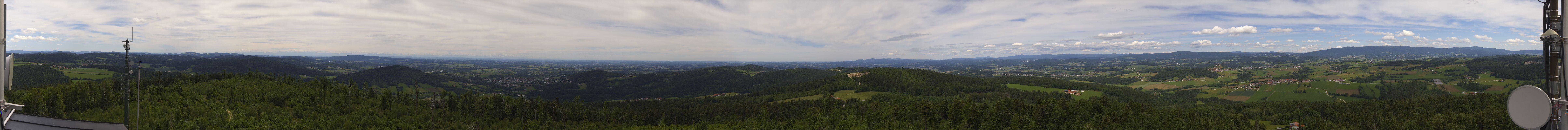 Archiv Foto Webcam Aussichtsturm Oberfrauenwald Waldkirchen