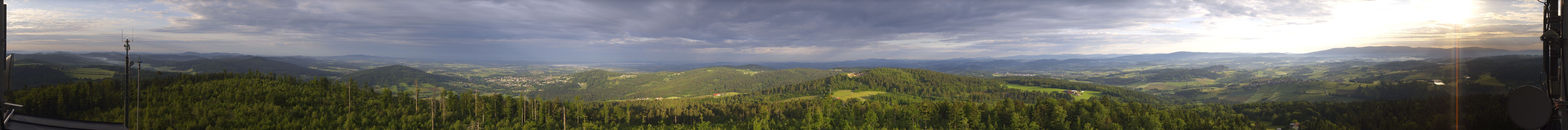 Archiv Foto Webcam Aussichtsturm Oberfrauenwald Waldkirchen