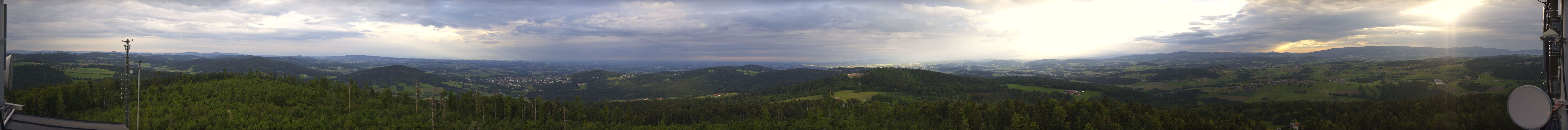 Archiv Foto Webcam Aussichtsturm Oberfrauenwald Waldkirchen
