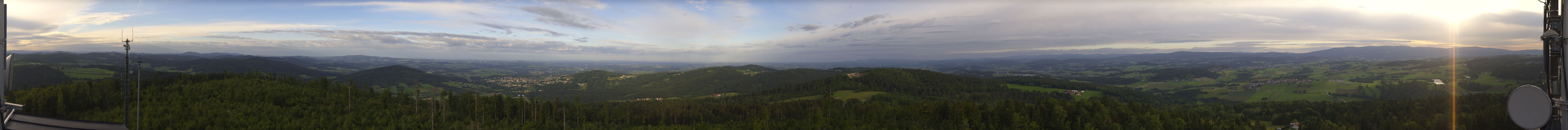 Archiv Foto Webcam Aussichtsturm Oberfrauenwald Waldkirchen