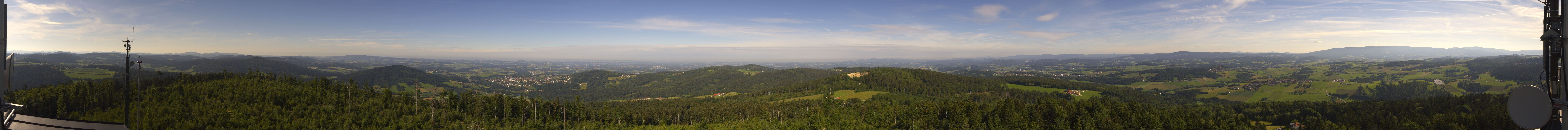 Archiv Foto Webcam Aussichtsturm Oberfrauenwald Waldkirchen