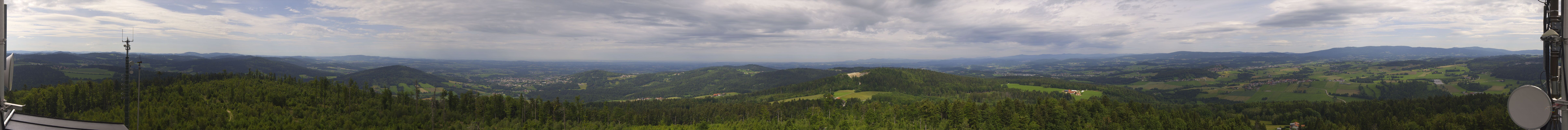 Archiv Foto Webcam Aussichtsturm Oberfrauenwald Waldkirchen