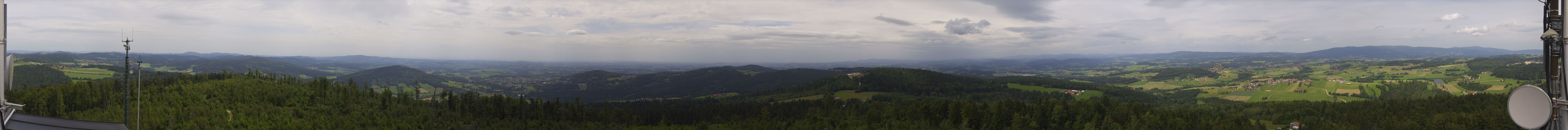 Archiv Foto Webcam Aussichtsturm Oberfrauenwald Waldkirchen