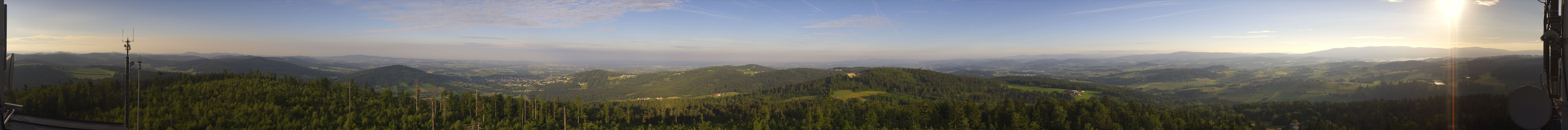 Archiv Foto Webcam Aussichtsturm Oberfrauenwald Waldkirchen