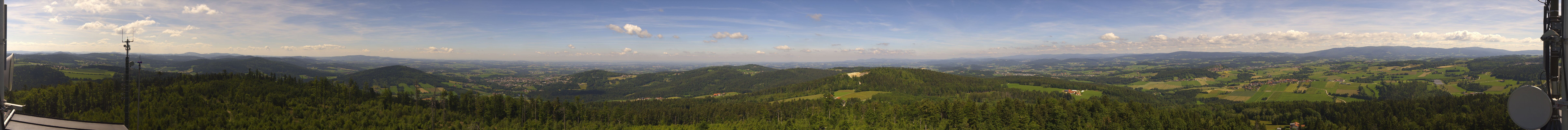 Archiv Foto Webcam Aussichtsturm Oberfrauenwald Waldkirchen