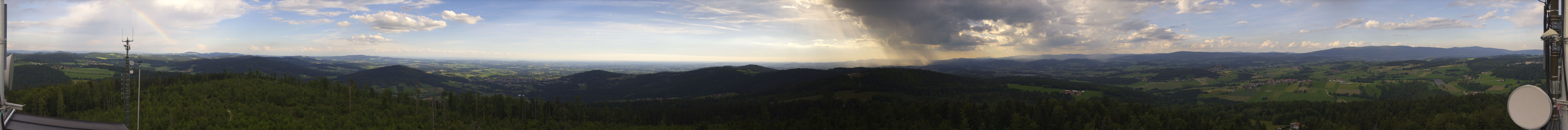 Archiv Foto Webcam Aussichtsturm Oberfrauenwald Waldkirchen