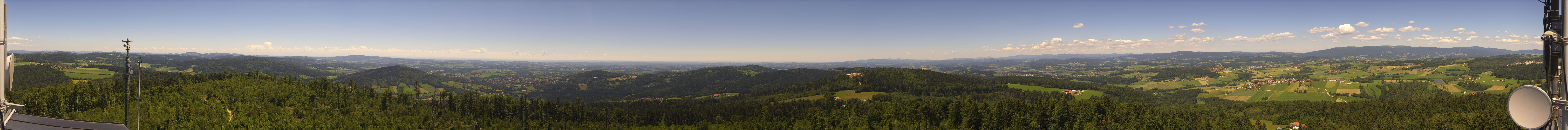 Archiv Foto Webcam Aussichtsturm Oberfrauenwald Waldkirchen